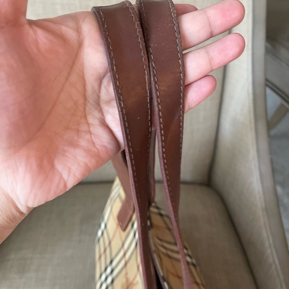 Authentic Burberry vintage nova check tote bag (F305) - Picture 10 of 15